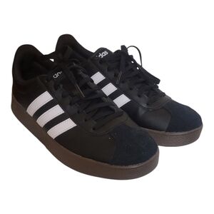 Adidas Black & White Classic OG Three-Stripe Sneakers